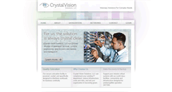 Desktop Screenshot of crystalvisionllc.com